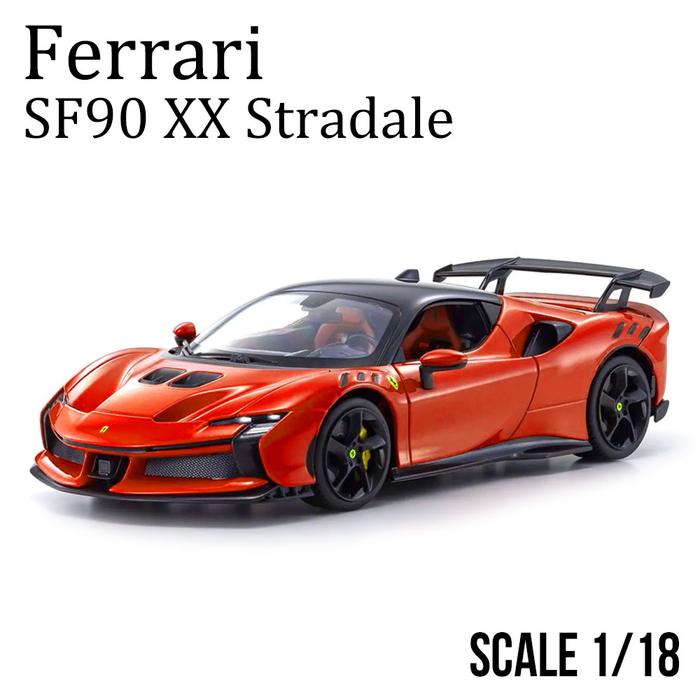 1/18 フェラーリミニカー SF90 XX ストラダーレ レッド ウィンドウ