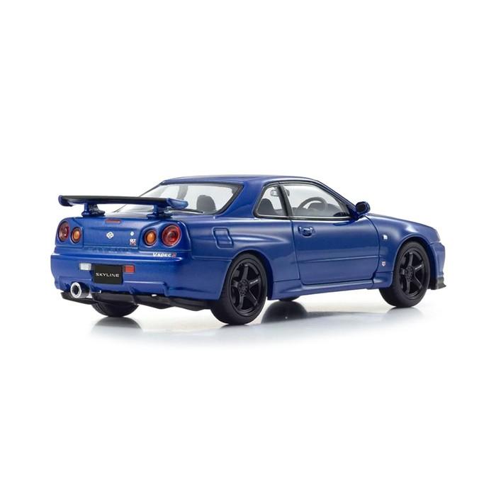 特価 BBR 1/43 スカイライン GT-R(R34) ベイサイドブルー 日産 ミニカー 1/43 スカイライン R34 GT-R スポーツカー ブルー 公式