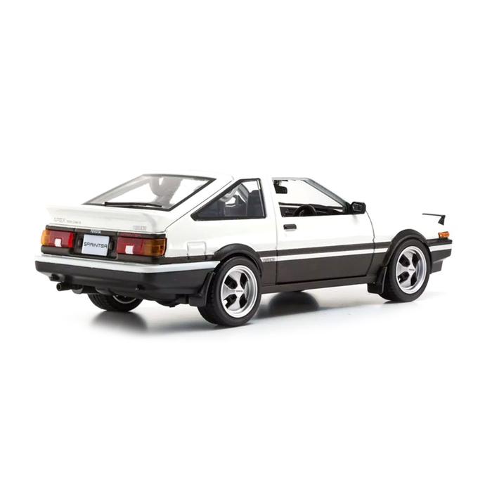 トヨタ ミニカー 1/24 スプリンタートレノ スポーツカー ホワイト