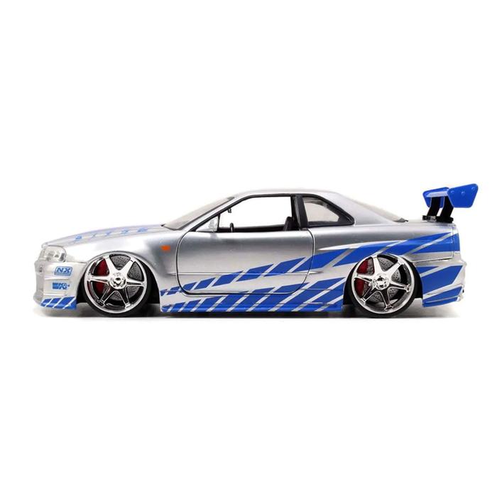 日産 ミニカー 1/24 ワイルドスピード スカイライン GT-R スポーツカー