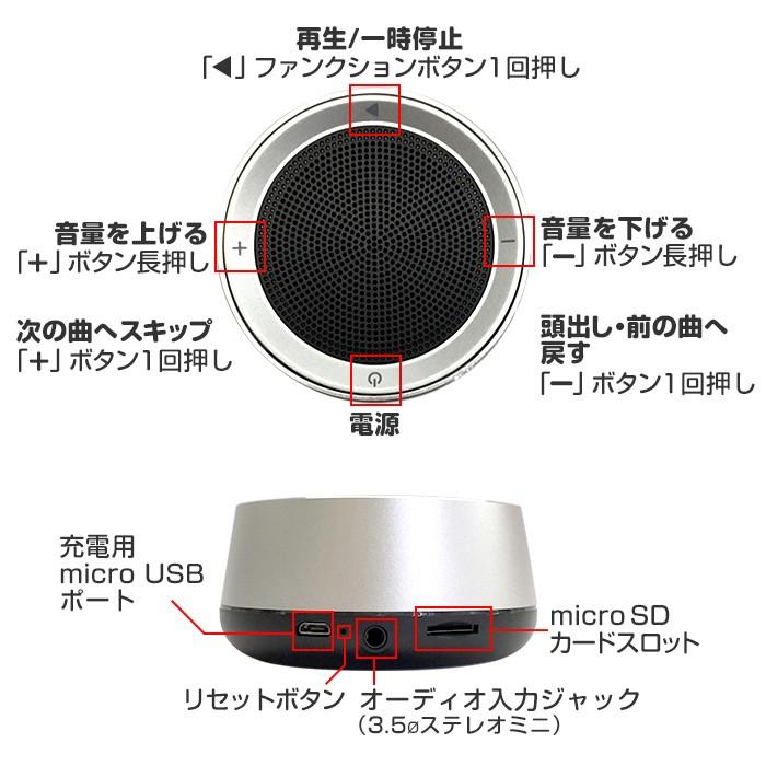 スピーカー 高耐久アルミボディー ワイヤレススピーカー テレワーク