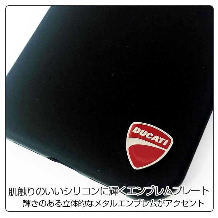 iPhone12 ケース Ducati iPhone12Pro シリコン ハードケース ブラック レッド ドゥカティ 背面ケース｜airs｜09