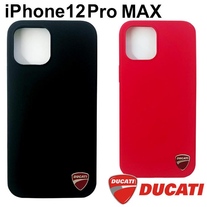 DUCATI（ドゥカティ） iPhone12ProMax ケース シリコン ハードケース