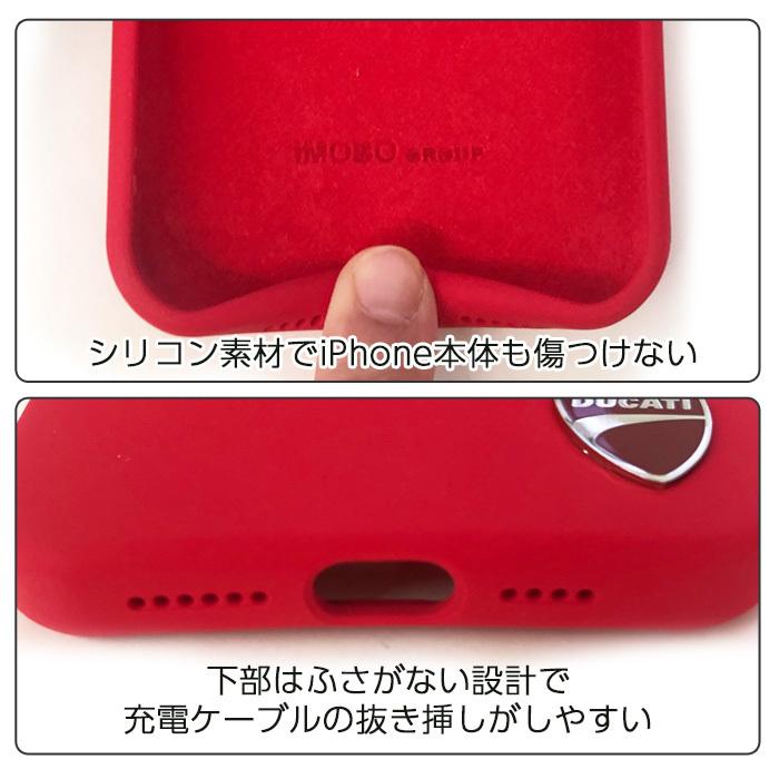 DUCATI（ドゥカティ） iPhone12ProMax ケース シリコン ハードケース