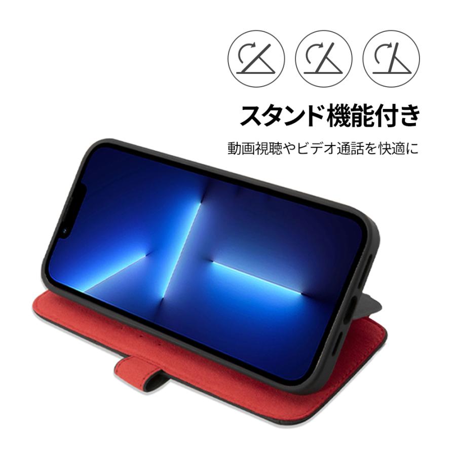 iPhone 14 ケース 手帳型ケース フェラーリ iPhone13 14Plus 14Pro 14ProMax カード収納 ポケット カーボン アイフォン iPhoneケース Ferrari 公式ライセンス品 | Ferrari | 05