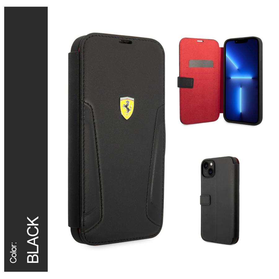 Ferrari（フェラーリ） iPhone14 ケース 手帳型ケース iPhone13 手帳型
