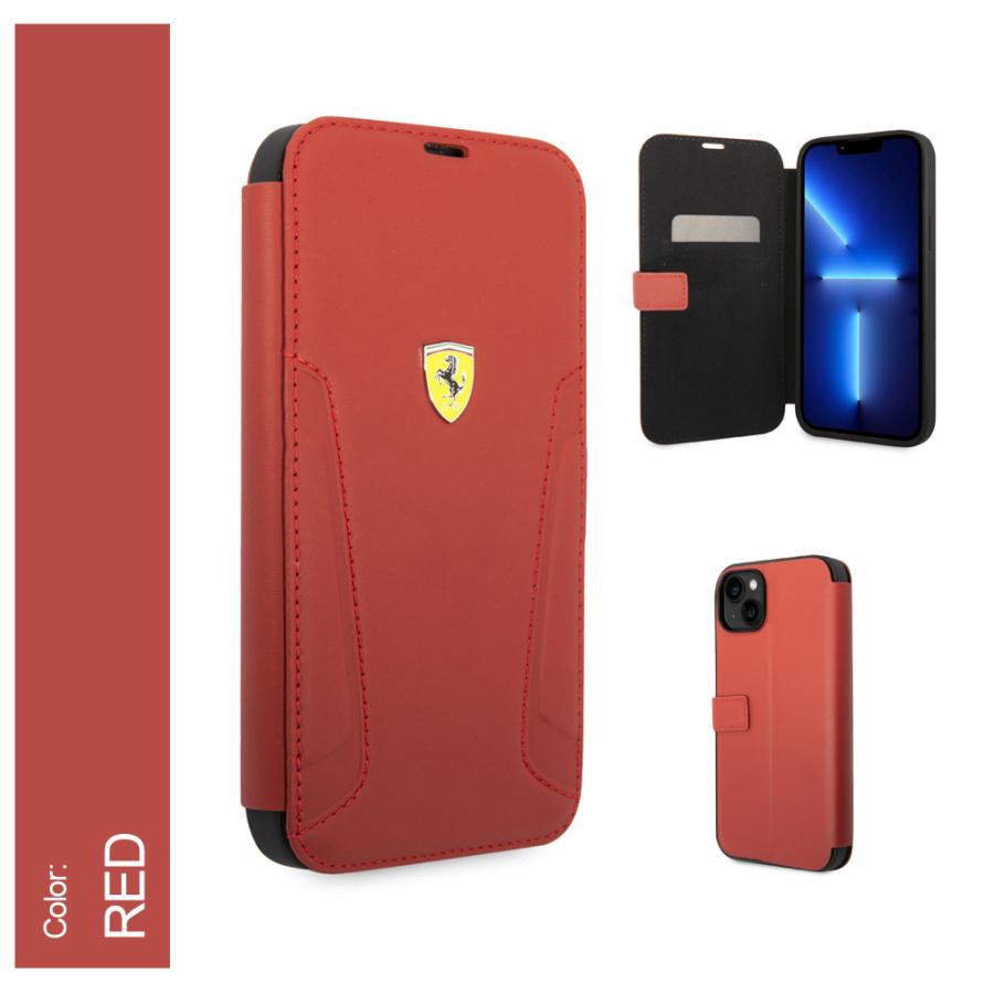 Ferrari（フェラーリ） iPhone14 ケース 手帳型ケース iPhone13 手帳型