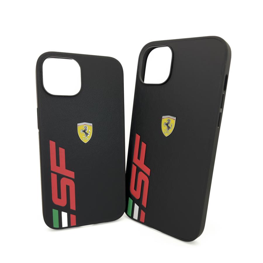Ferrari（フェラーリ） iPhone 14 ケース iPhone14Plus SF ロゴ