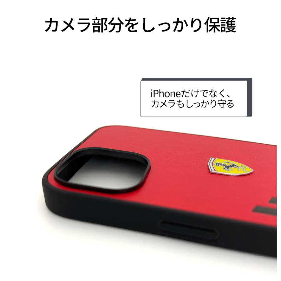 Ferrari iPhone 14 ケース フェラーリ iPhone14Plus SF ロゴ