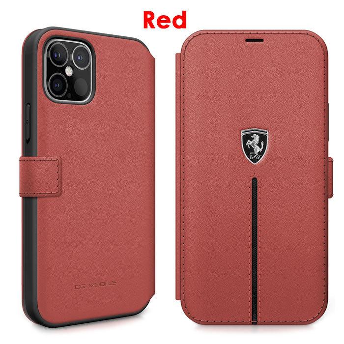 Ferrari iPhone 12 ケース 手帳型 本革 フェラーリ iPhone12mini Ferrari iPhone 12 ケース 手帳型 本革 フェラーリ iPhone12mini