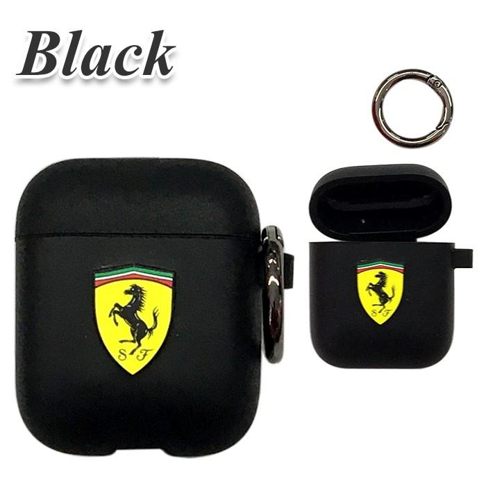 Ferrari（フェラーリ） AirPods ケース エアポッズ シリコンケース