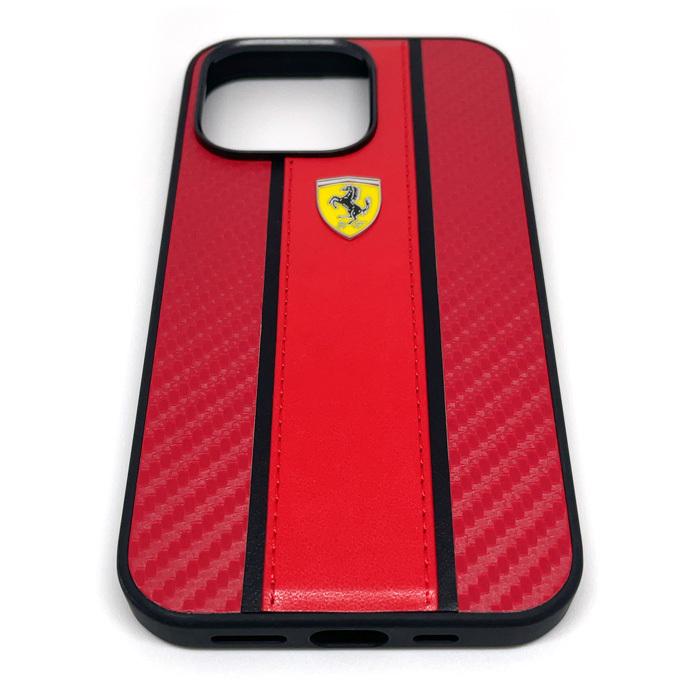 iPhone 13 Pro ケース レザー フェラーリ iPhone13 ハードケース iPhoneケース アイフォン カーボン 車 メーカー ブランド おしゃれ Ferrari 公式ライセンス品 | Ferrari | 10