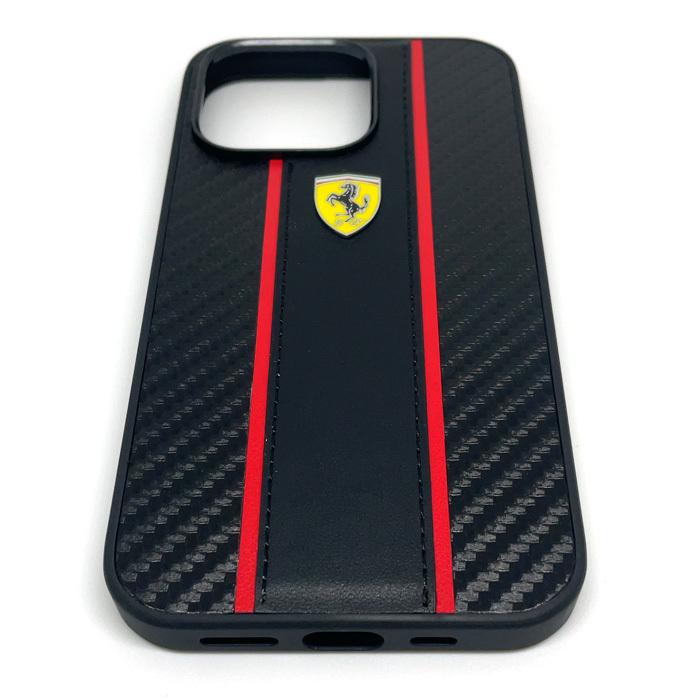 iPhone 13 Pro ケース レザー フェラーリ iPhone13 ハードケース iPhoneケース アイフォン カーボン 車 メーカー ブランド おしゃれ Ferrari 公式ライセンス品 | Ferrari | 11
