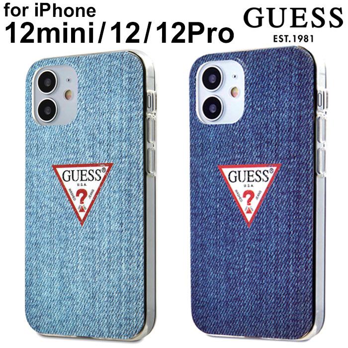 iPhone12 ケース 背面ケース GUESS iPhone12mini iPhone12Pro
