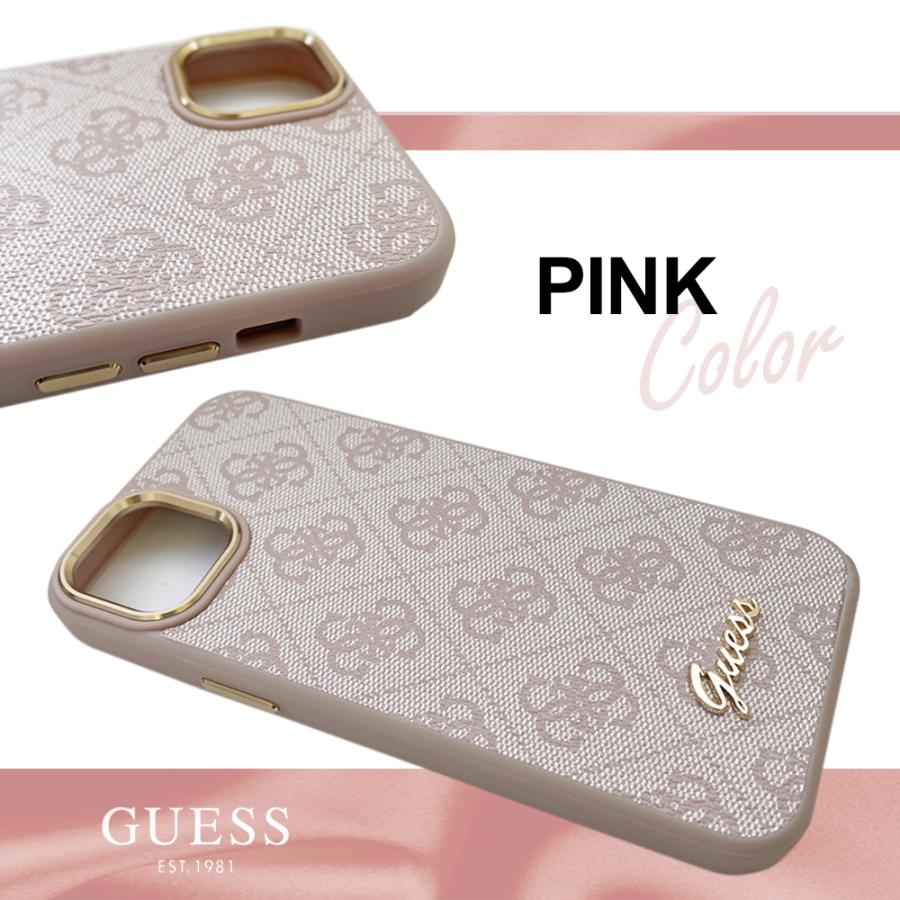 iPhone 14 ケース レザー GUESS iPhone14Plus レザーケース