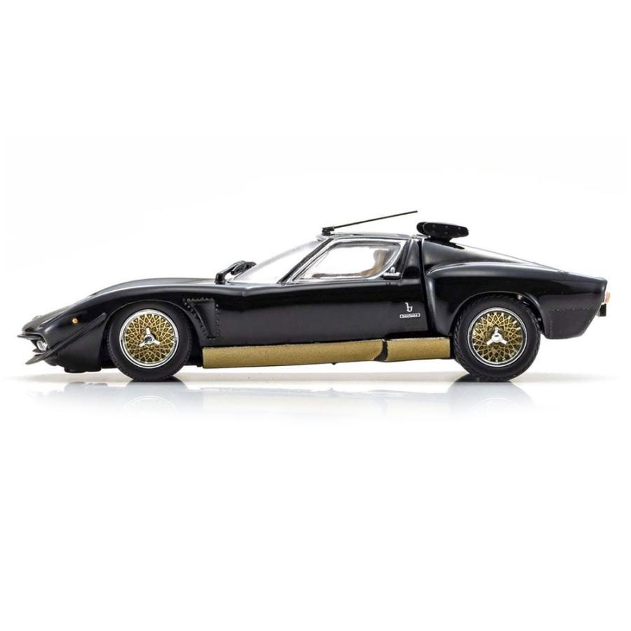 Lamborghini ミニカー 1/43 ランボルギーニ ミウラ SVR ブラック Lamborghini ミニカー 1/43 ランボルギーニ ミウラ SVR ブラック
