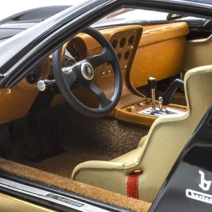 Lamborghini ミニカー 1/18 ランボルギーニ ミウラ SVR ブラック Lamborghini ミニカー 1/18 ランボルギーニ ミウラ SVR ブラック