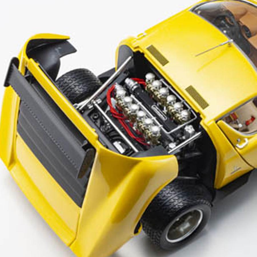 Lamborghini ミニカー 1/18 ランボルギーニ ミウラ SVR イエロー Lamborghini ミニカー 1/18 ランボルギーニ ミウラ SVR イエロー