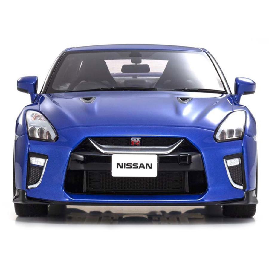 ミニカー 1/18 日産 GT-R 2020 ブルー 京商 サムライ nissan KYOSHO samurai モデルカー KSR18044BL2｜airs｜04