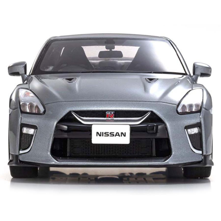 ミニカー 1/18 日産 GT-R 2020 グレー 京商 サムライ nissan KYOSHO