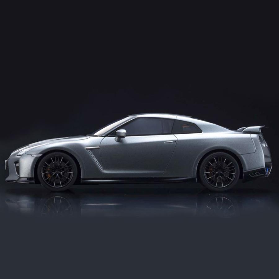 ミニカー 1/18 日産 GT-R 2020 グレー 京商 サムライ nissan KYOSHO