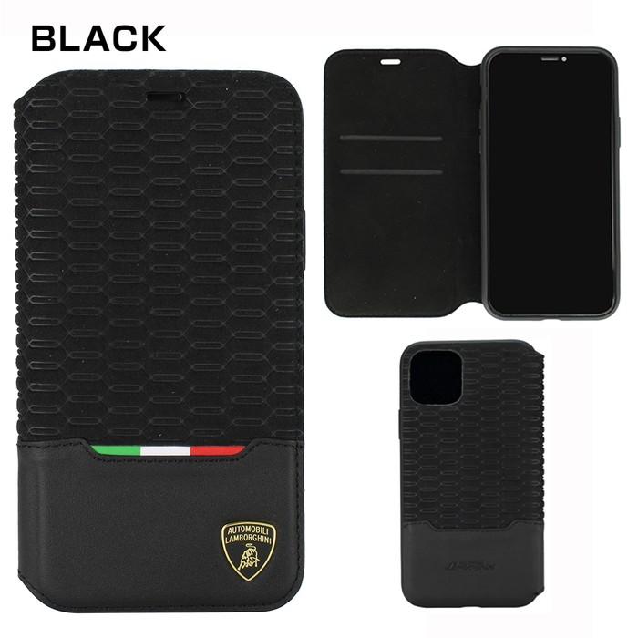 iPhone11 ケース iPhone11Pro ケース iPhone11ProMax ランボルギーニ Lamborghini 本革 アルカンターラ 手帳型ケース レザー ブランド | Lamborghini | 05