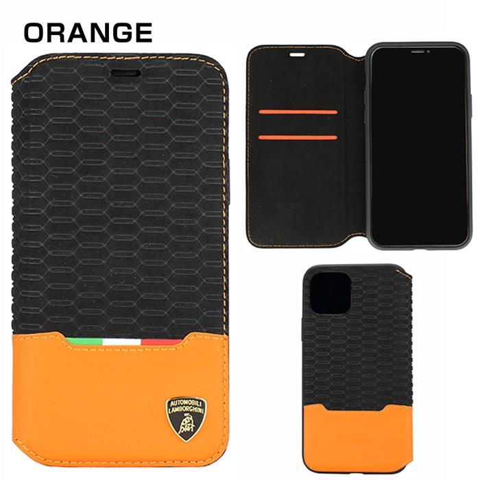 iPhone11 ケース iPhone11Pro ケース iPhone11ProMax ランボルギーニ Lamborghini 本革 アルカンターラ 手帳型ケース レザー ブランド | Lamborghini | 07