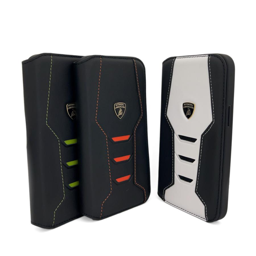 Lamborghini iPhone 14 ケース 手帳型 本革 ランボルギーニ Lamborghini iPhone 14 ケース 手帳型 本革 ランボルギーニ