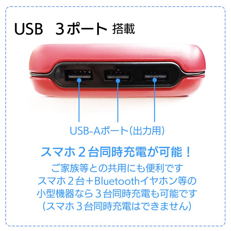 モバイルバッテリー 大容量 ソーラー充電 20000mAh USB 軽量 スマホ充電器 ポータブルモバイルバッテリー 同時充電 iPhone 災害 防災 避難 | air-J | 06