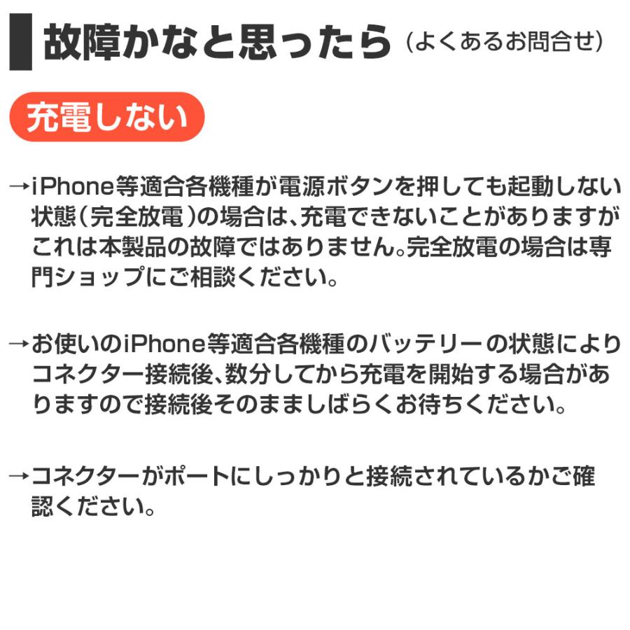 ライトニングケーブル 50cm MFi認証品 同期 iPhone 充電 ケーブル 充電ケーブル ライトニング Lightning 高耐久 断線防止 タブレット USBケーブル ソフト｜airs｜06