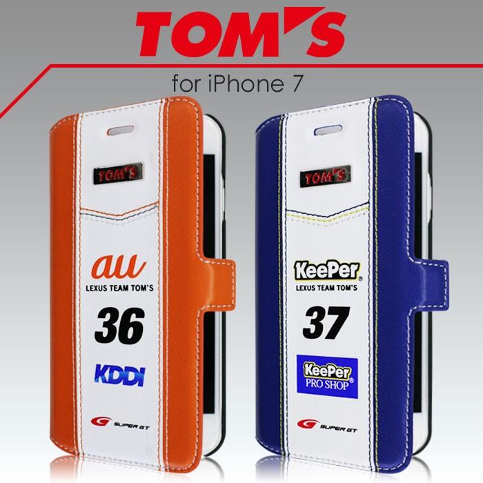 iPhone8 ケース iPhone7 iPhone6s iPhone6 TOM'S トムス PUレザー 手帳