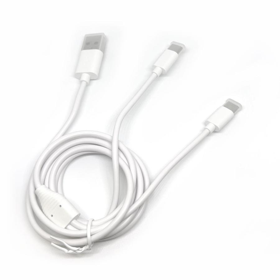air-J（エアージェイ） 充電ケーブル 1m 2台同時充電 タイプC Type-C