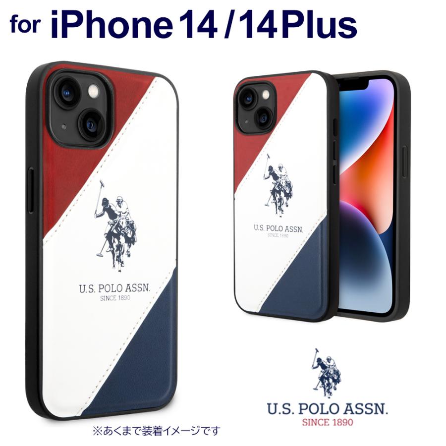 GUESS（ゲス） iPhone14 ケース 背面 iPhone14Plus ユーエスポロアッ