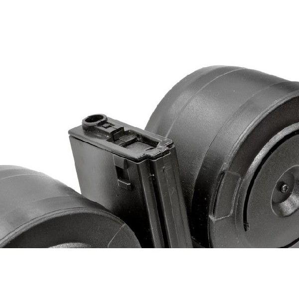 M4/M16用 C-MAG型 電動給弾式 マガジン (2500連 マイクロSW