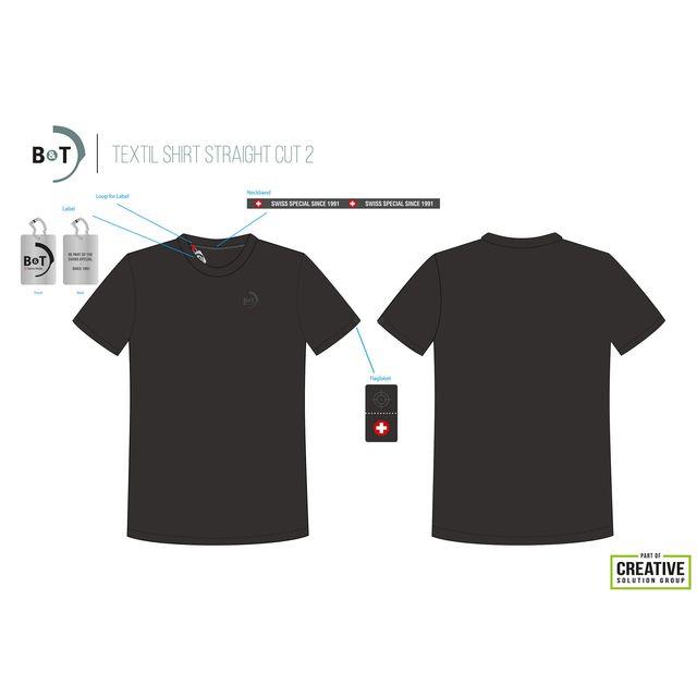 B&T TEXTIL Tシャツ/Straight Cut 02 (Size:M)  B&T製｜airsoftclub｜06