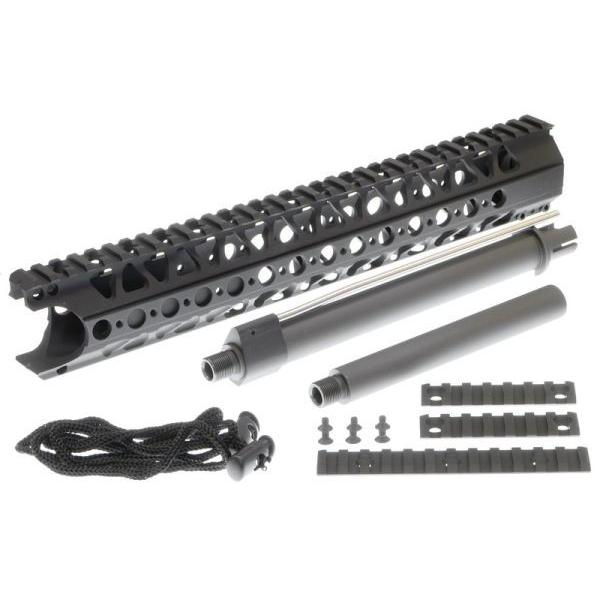 LVOA-C 13.5ハンドガード AngryGun型 LVOA WCRS ハンドガード 電動ガン用 DXセット Flat 13.5in