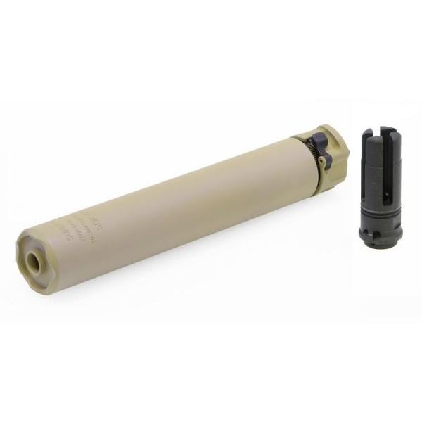 SureFire型 SOCOM762 RC2サプレッサー 8.4in 14mm逆ネジフラッシュ