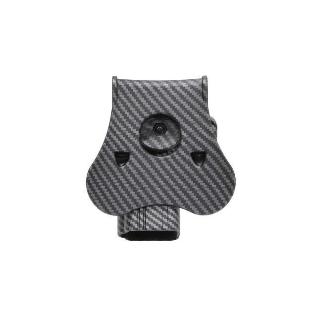 AMOMAX QR-Tactical ホルスター (Airsoft Glock WE/マルイ/KJ) カーボンブラックカラー  CYTAC製｜airsoftclub｜02