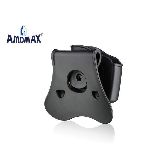 AMOMAX QR-Tactical ホルスター (リアルサイズ Ruger LC9 with Crimson Trace Laser ...