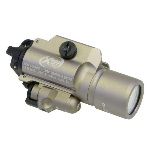 SureFire X400型 LEDウェポンライト (TAN) Ver.2 POT製 : AirSoftClub