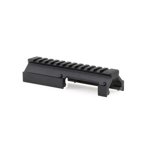 MP5/G3 Universal Low Mount Rail 02 TYPE-A 138mmミドルマウント (アルミCNC)  ULTIMA製｜airsoftclub