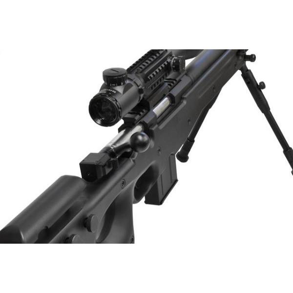 L96 AWS スナイパーライフル BK (スコープ バイポッド付) WELL製 L96 AWS スナイパーライフル BK (スコープ バイポッド付) WELL製