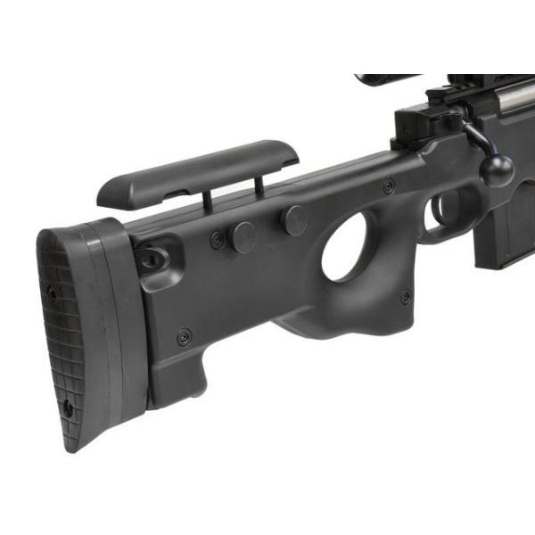 L96 AWS スナイパーライフル BK (スコープ バイポッド付) WELL製 L96 AWS スナイパーライフル BK (スコープ バイポッド付) WELL製