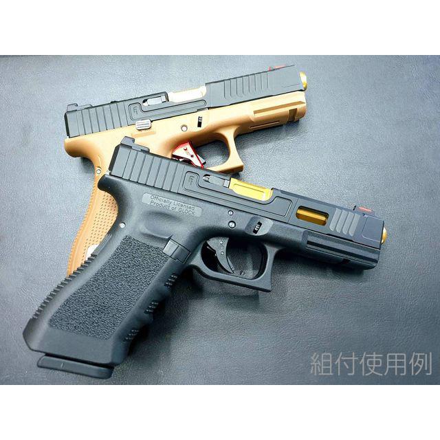 FI G19 MK1 CNCスライド アウターバレルセット (Goldバレル) X-Craft製