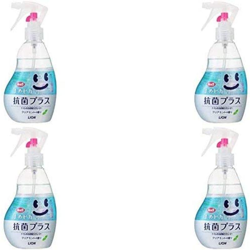 楽天1位】【楽天1位】まとめ買いルック まめピカ 抗菌プラス トイレのふき取りクリーナー 210ml×4個 トイレ洗剤 SANEI トイレ部品 洗浄便座取付アダプター INAXフラッシュバルブ用 B50-2
