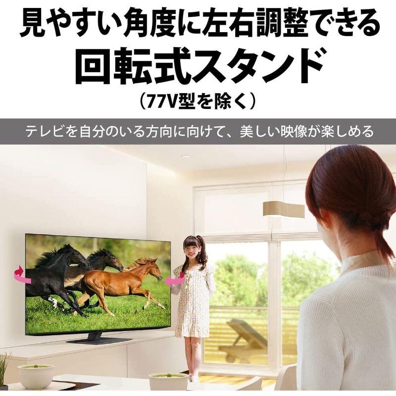 限定品 シャープ 55V型 有機EL テレビ AQUOS OLED 4T-C55EQ1 4K チューナー内蔵 Google TV (2022年モデル 【OC2798040772】(97582円)