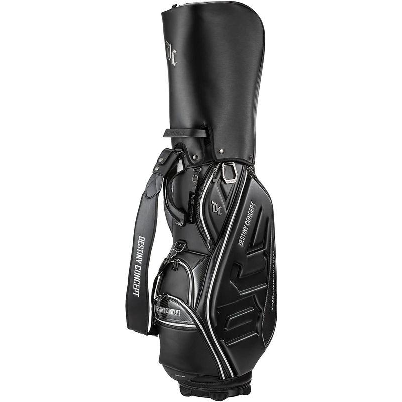 ディスティニーコンセプトDESTINY CONCEPT デュアル キャディバッグ DC-X14B DUAL セルフスタンドクラブケース 内蔵 ゴルフ用バッグ