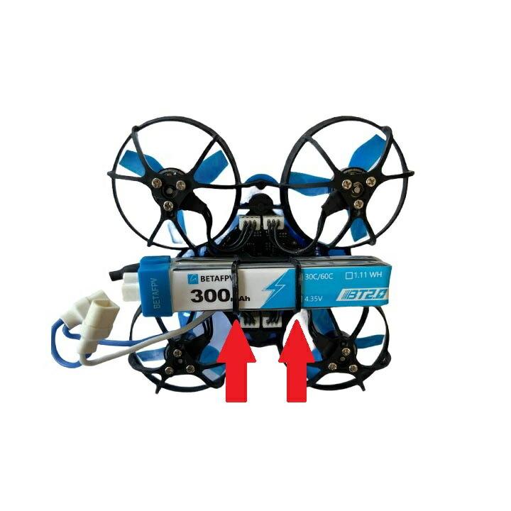 練習機 マイクロドローン BETA FPV 65s 2機 予備部品、バッテリー他