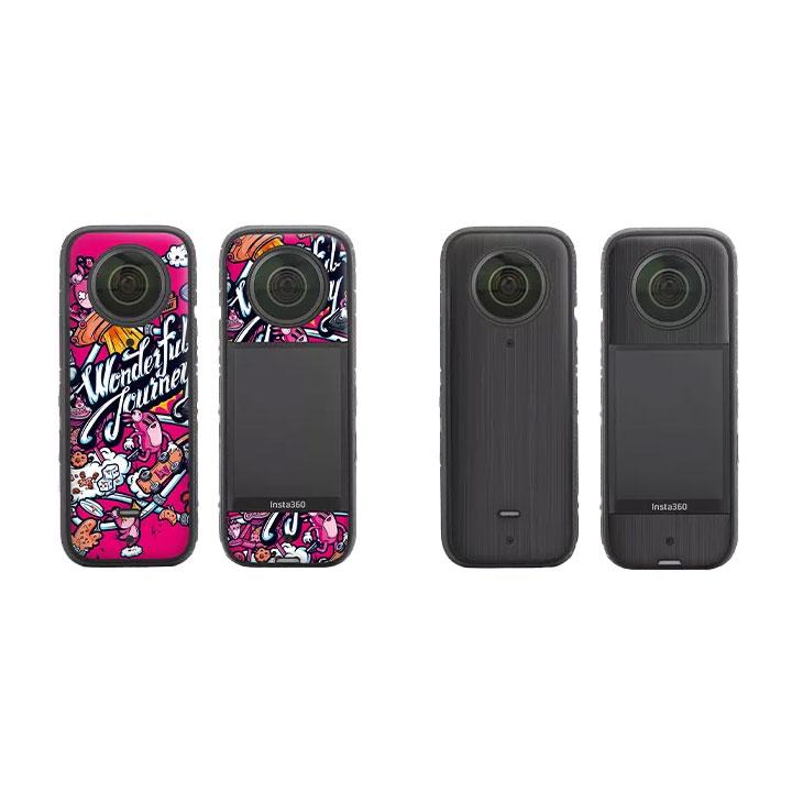 Nancy Insta360 X3 PVCステッカー【2種類セット】【選べるカラー
