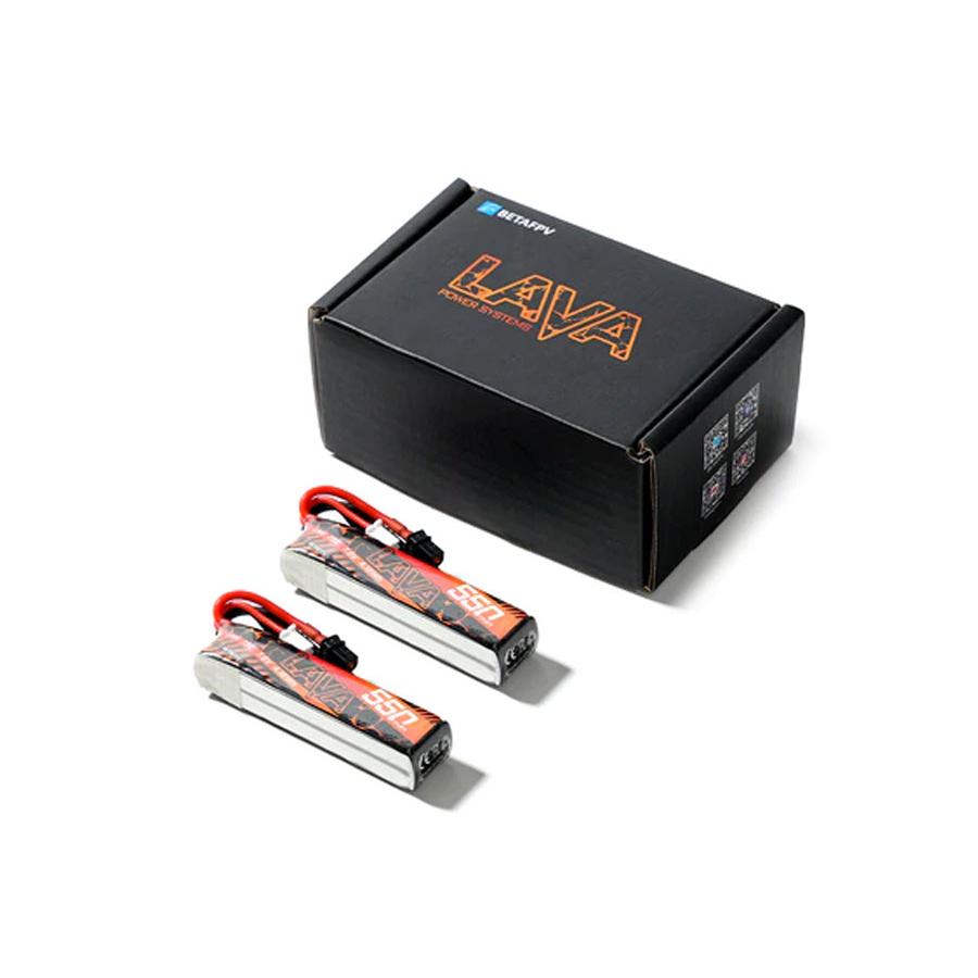 BETAFPV バッテリー LAVA 2S 550mAh 75C Battery (2PCS) 【Meteor 85